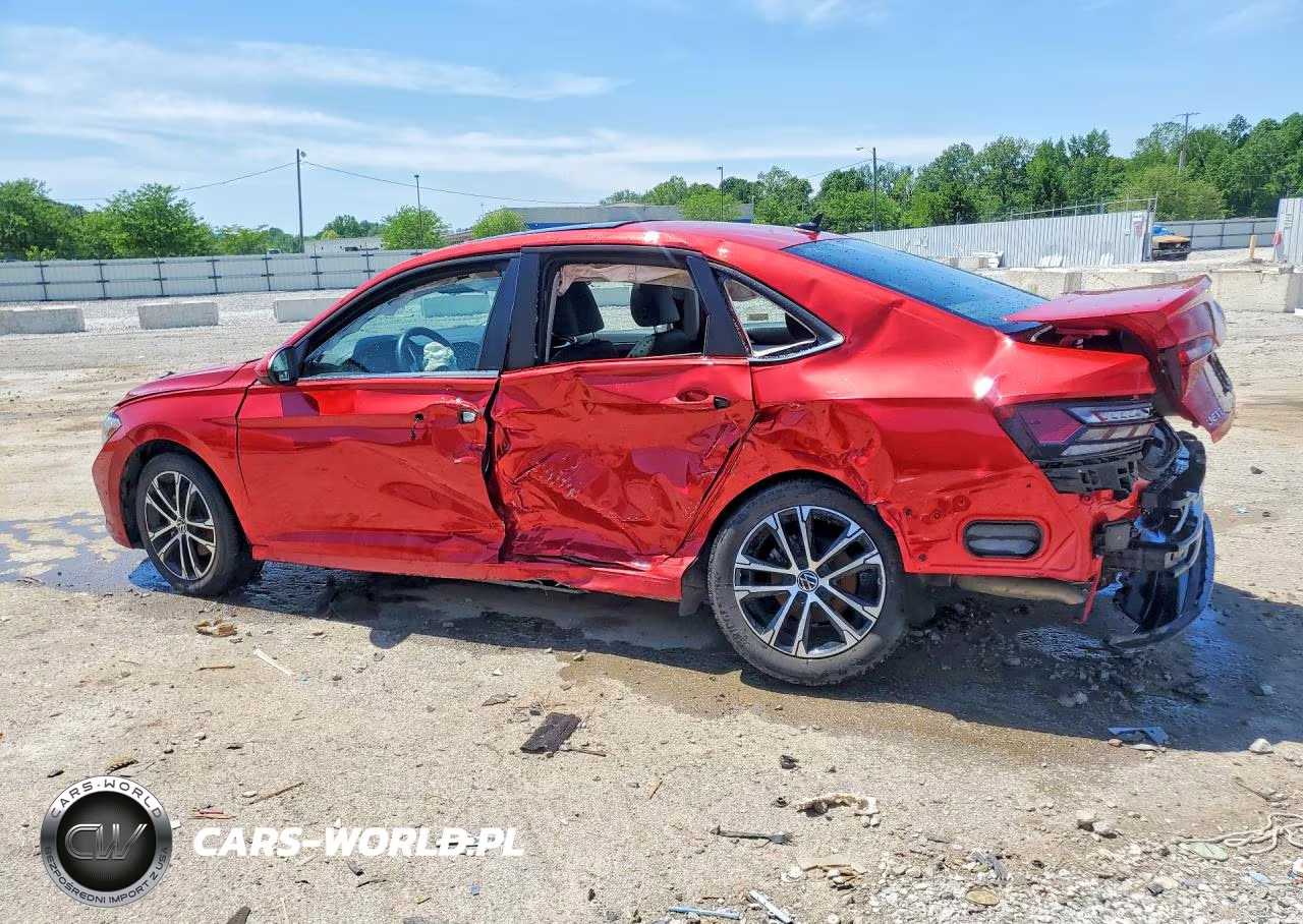 2024 Volkswagen Jetta Se VIN:3VW7M7BUXRM070558 - 2
