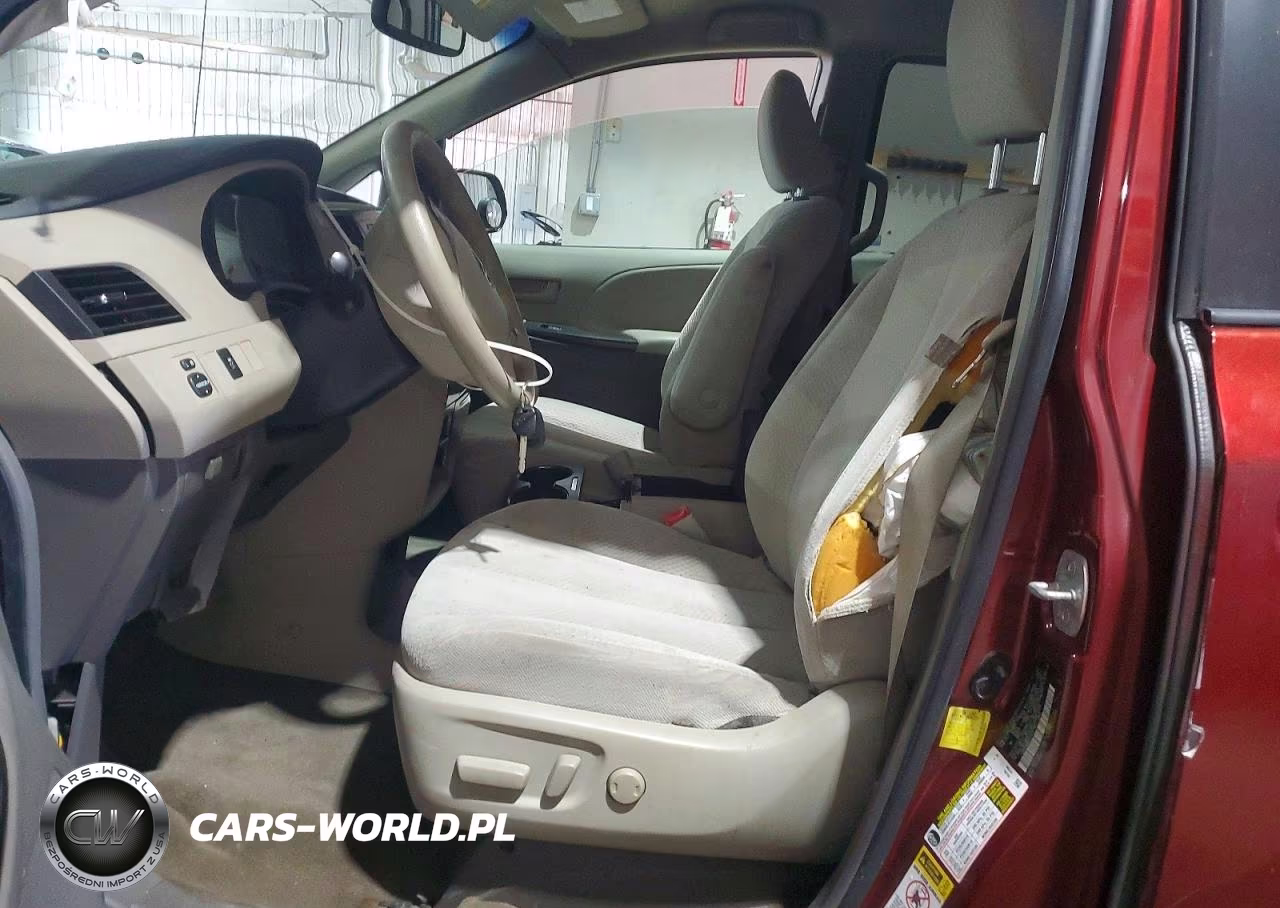 2012 Toyota Sienna Le VIN:5TDJK3DC4CS030186 - 7