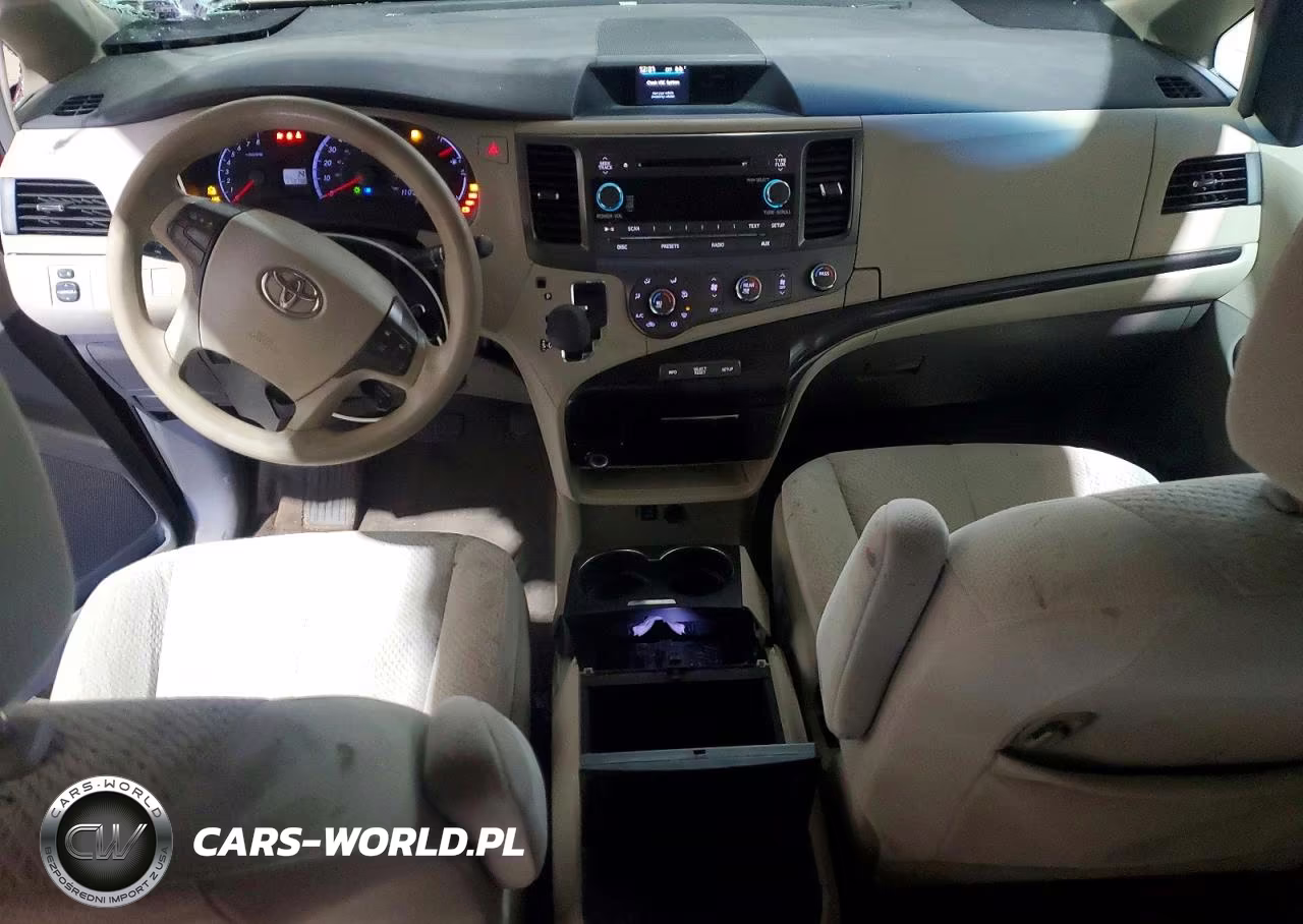 2012 Toyota Sienna Le VIN:5TDJK3DC4CS030186 - 8