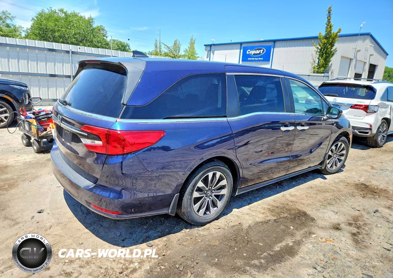 2021 Honda Odyssey Exl VIN:5FNRL6H75MB020948 - 3