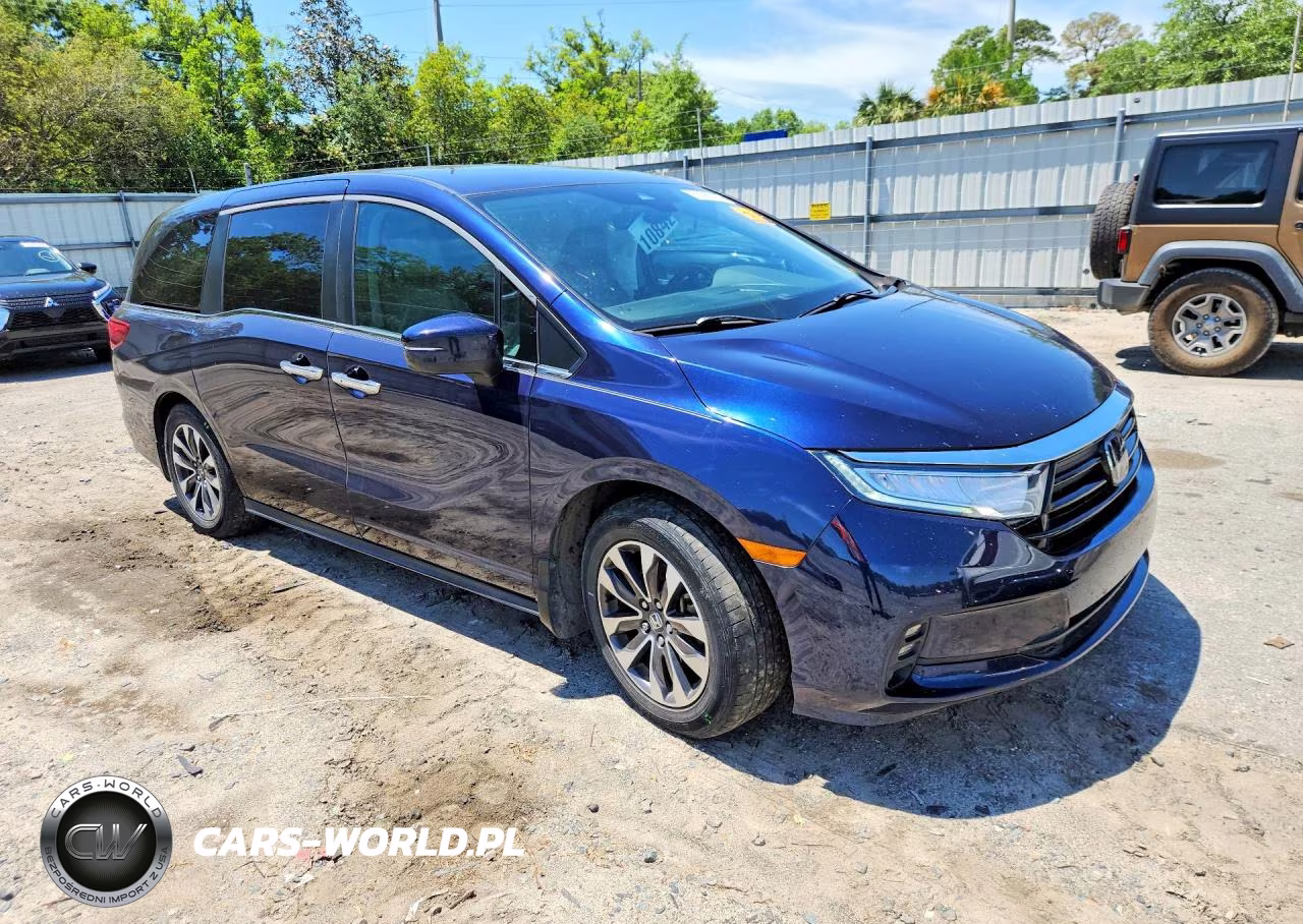 2021 Honda Odyssey Exl VIN:5FNRL6H75MB020948 - 4