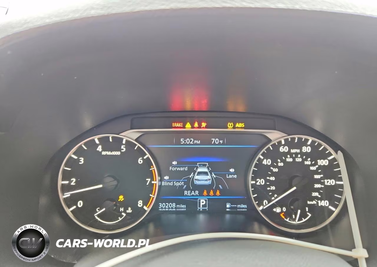 2025 Nissan Altima Sv VIN:1N4BL4DV6SN349575 - 9