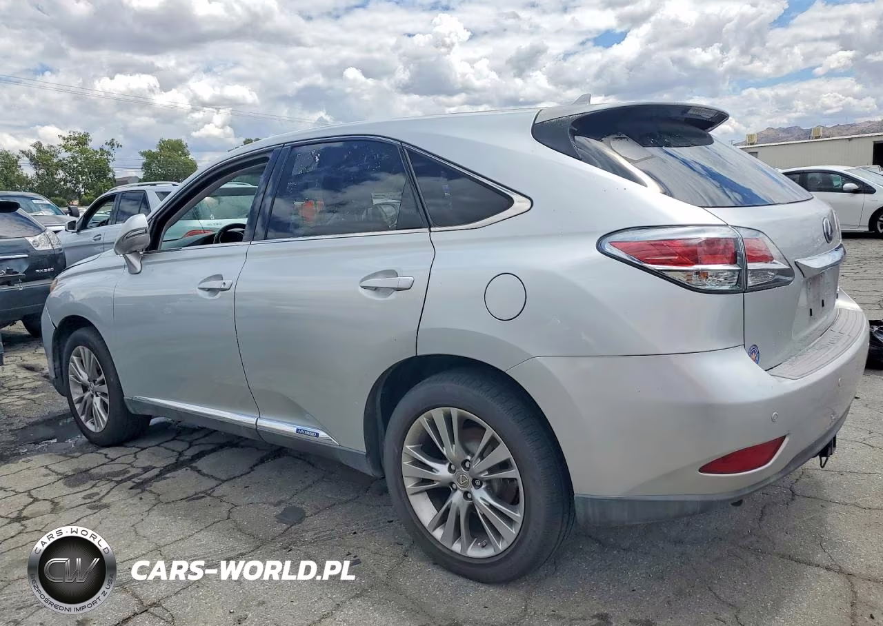 2013 Lexus Rx 450H VIN:JTJZB1BA4D2410112 - 2