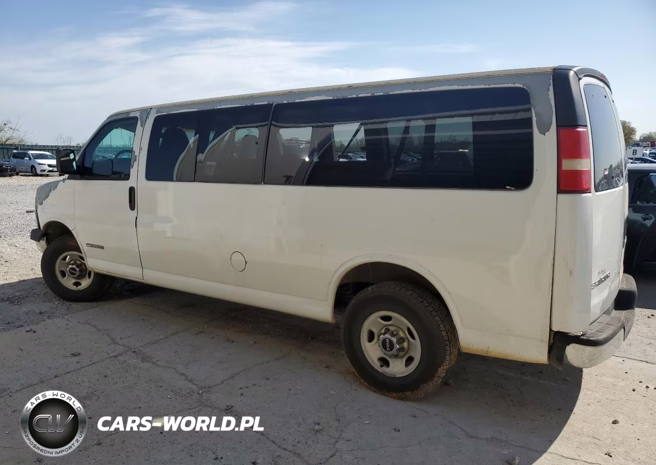 2003 GMC Savana G3500 VIN:1GJHG39U431236373 - 2