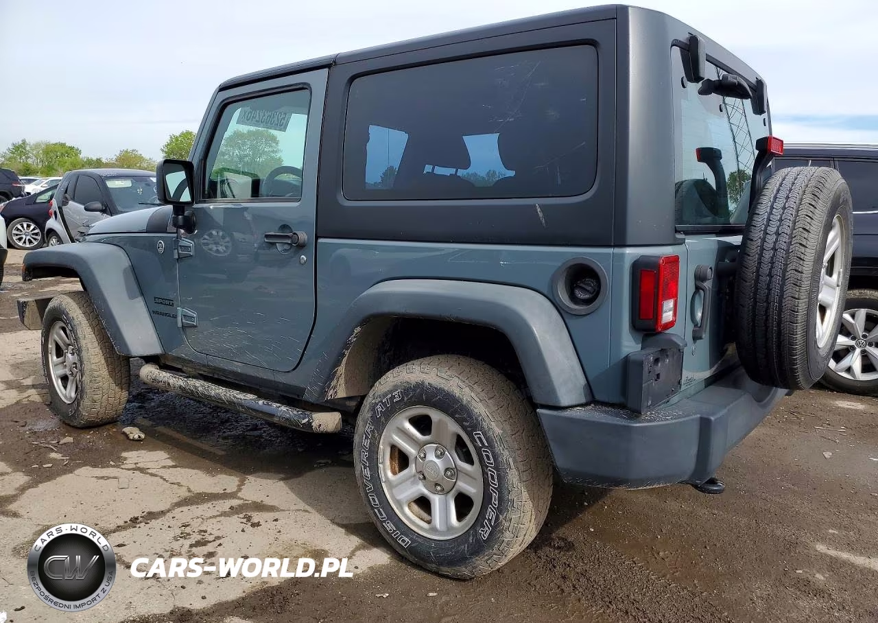 2015 Jeep Wrangler Sport VIN:1C4AJWAG0FL721135 - 2