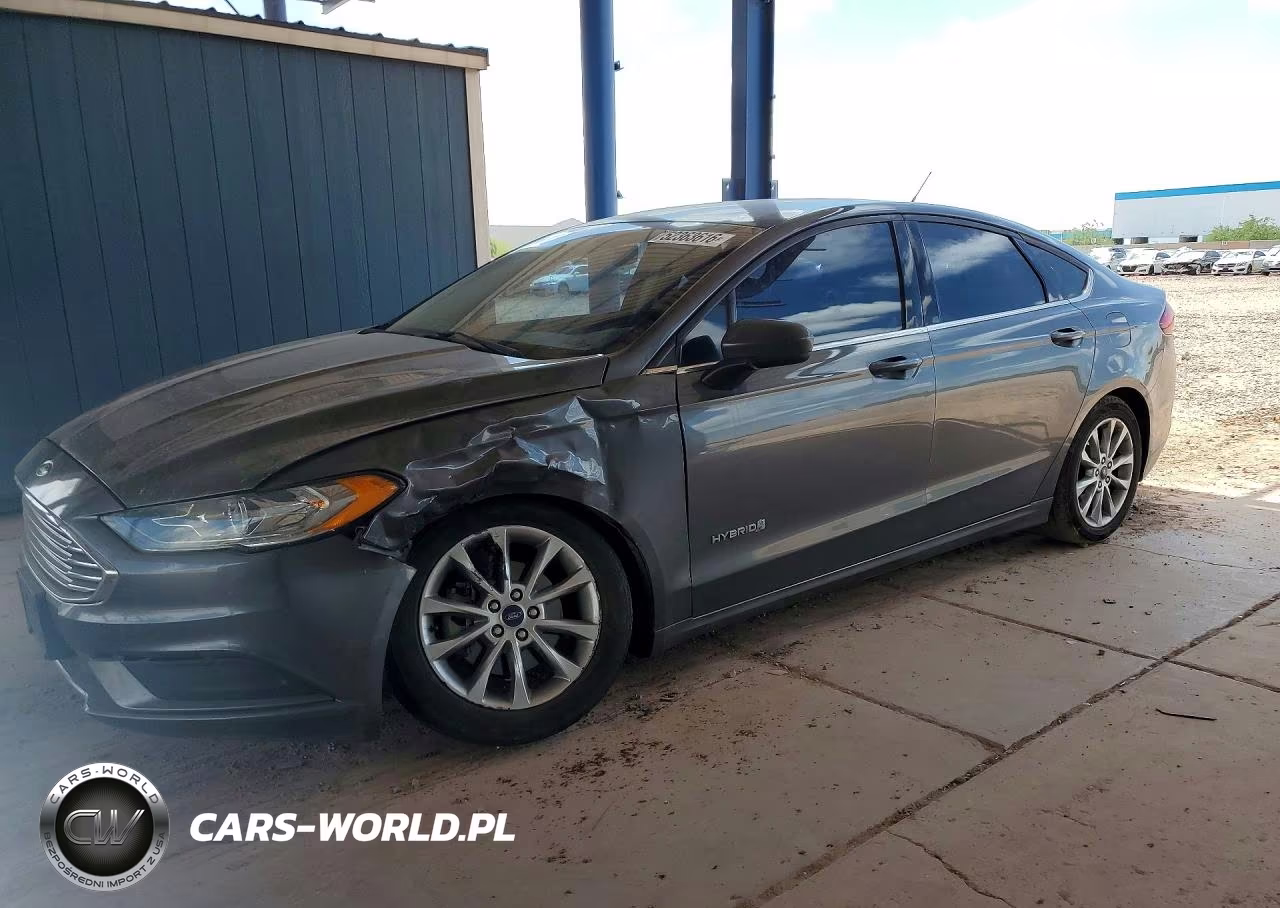 2017 Ford Fusion Se Hybrid VIN:3FA6P0LU5HR252882 - 1
