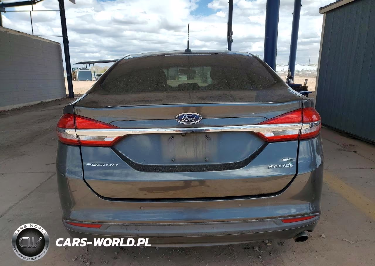 2017 Ford Fusion Se Hybrid VIN:3FA6P0LU5HR252882 - 6
