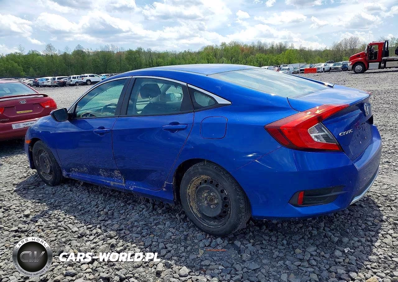 2021 Honda Civic Lx VIN:2HGFC2F63MH533889 - 2