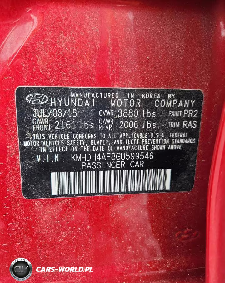 2016 Hyundai Elantra Se VIN:KMHDH4AE8GU599546 - 12