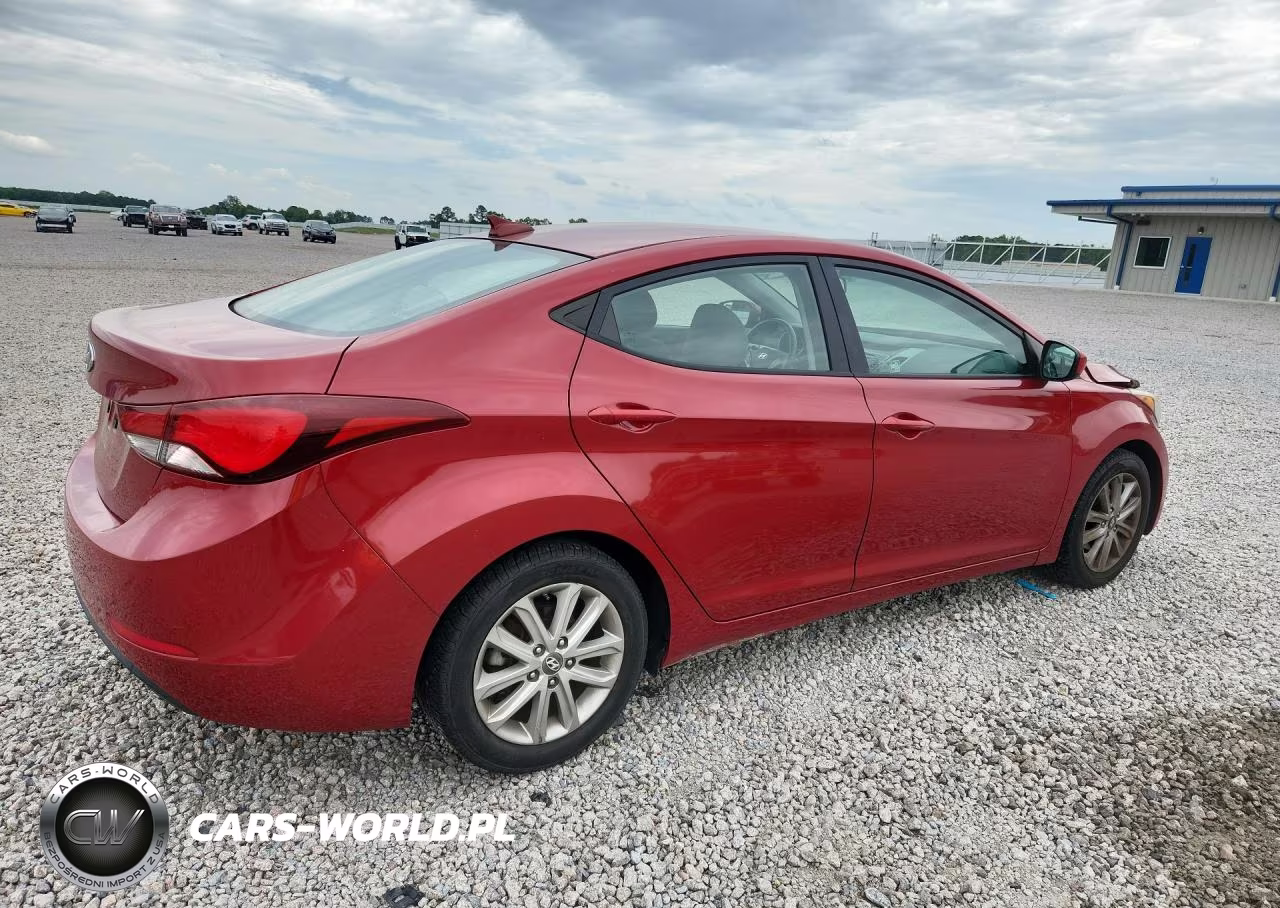 2016 Hyundai Elantra Se VIN:KMHDH4AE8GU599546 - 3