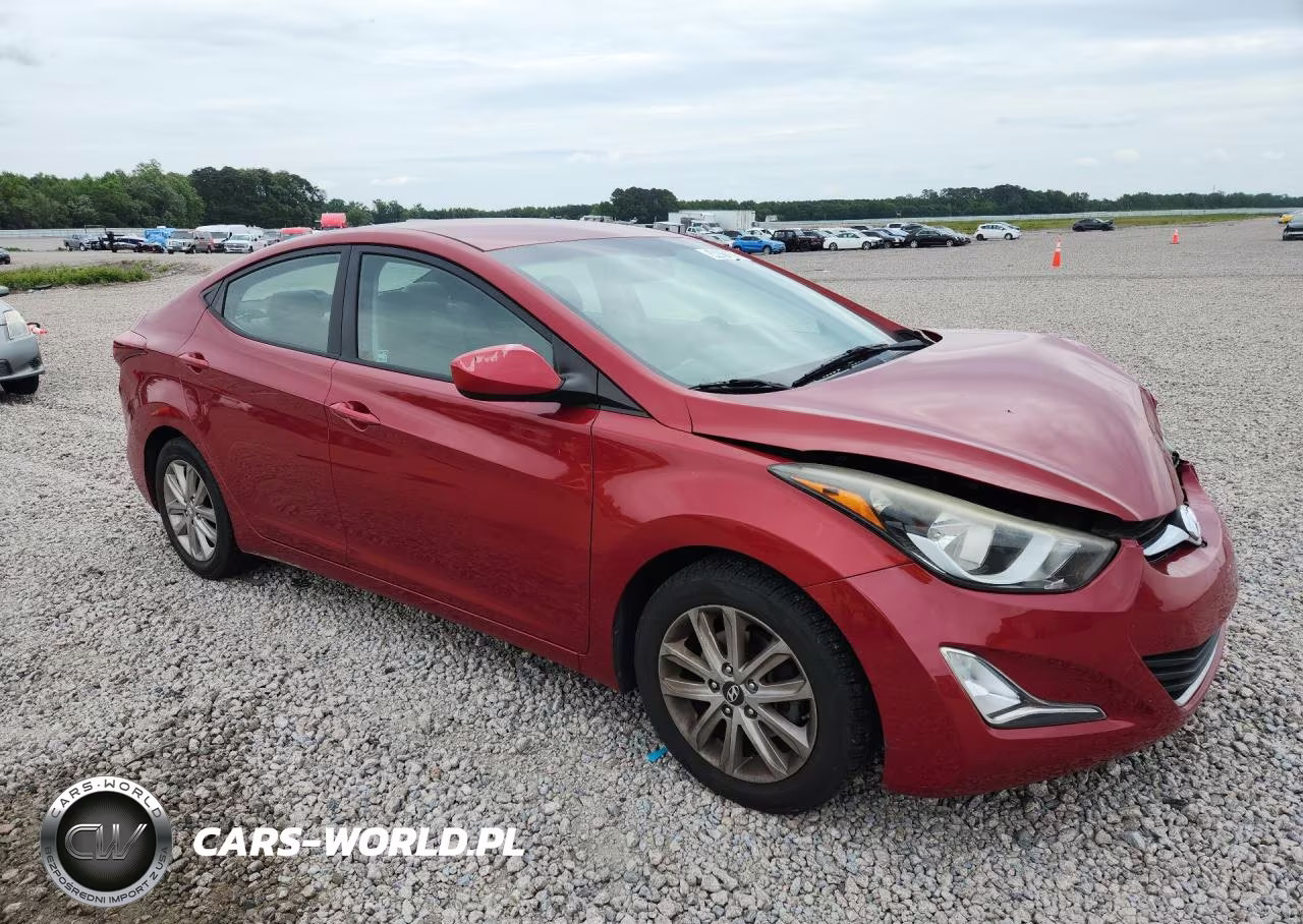 2016 Hyundai Elantra Se VIN:KMHDH4AE8GU599546 - 4