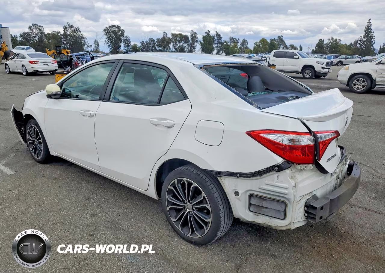 2016 Toyota Corolla S Plus VIN:5YFBURHE3GP471867 - 2