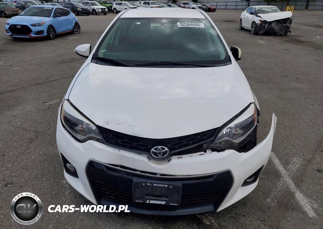 2016 Toyota Corolla S Plus VIN:5YFBURHE3GP471867 - 5