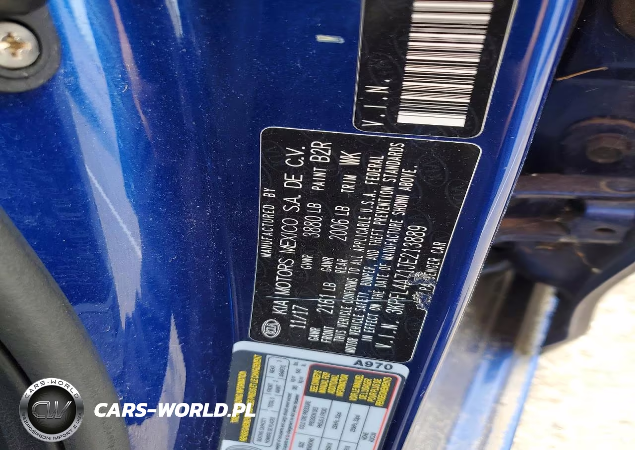2018 Kia Forte Lx VIN:3KPFL4A71JE213889 - 12