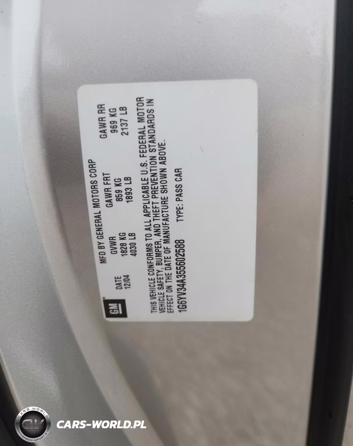 2005 Cadillac Xlr VIN:1G6YV34A355602588 - 12