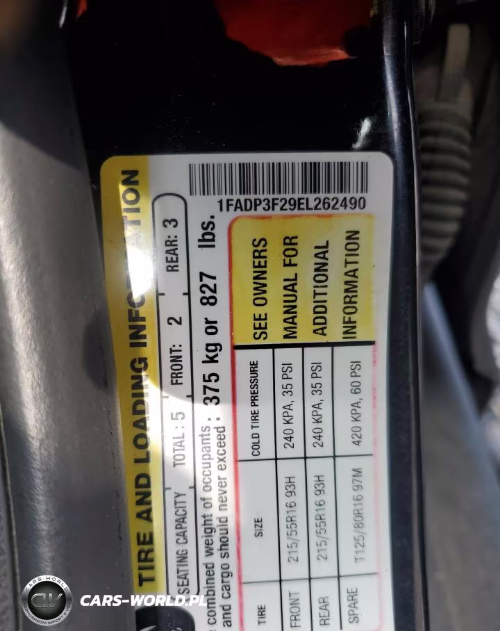 2014 Ford Focus Se VIN:1FADP3F29EL262490 - 12