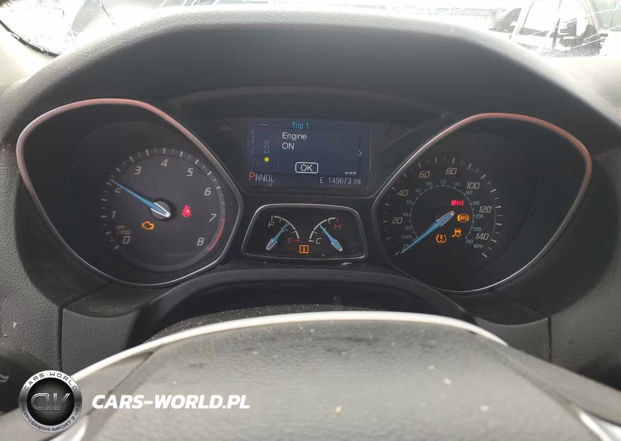 2014 Ford Focus Se VIN:1FADP3F29EL262490 - 9