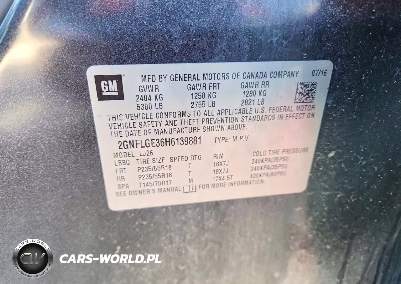2017 Chevrolet Equinox Premier VIN:2GNFLGE36H6139881 - 13