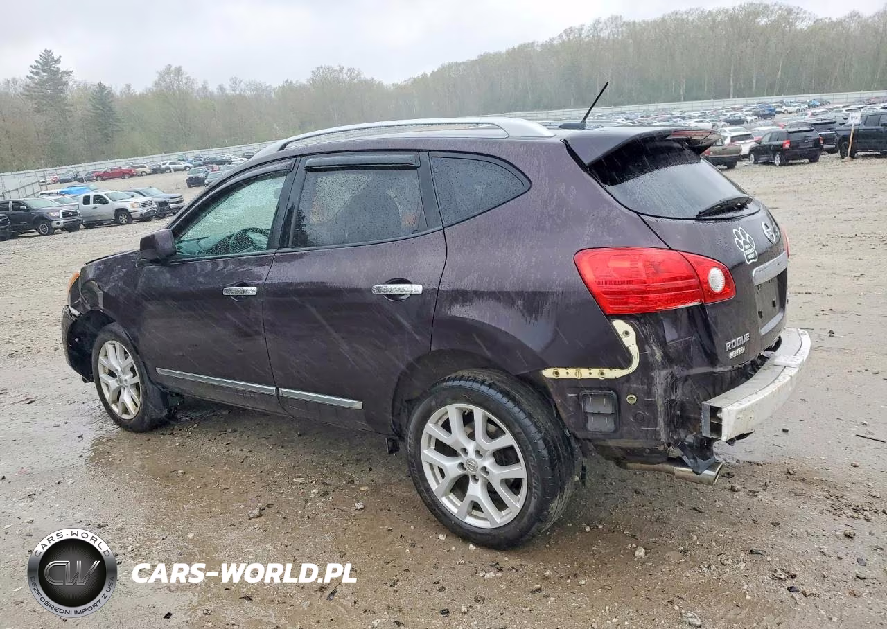 2012 Nissan Rogue S VIN:JN8AS5MVXCW406780 - 2
