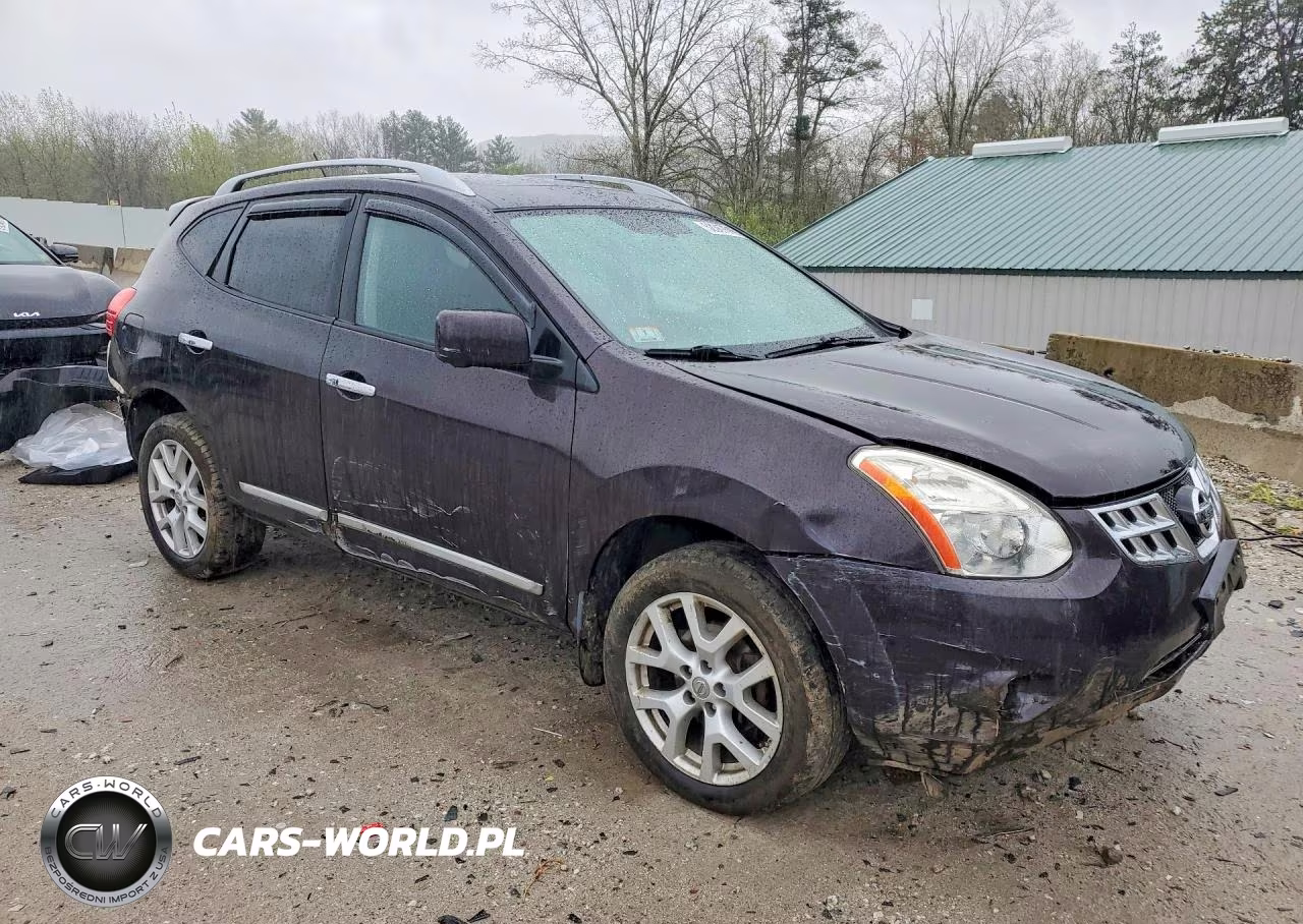 2012 Nissan Rogue S VIN:JN8AS5MVXCW406780 - 4