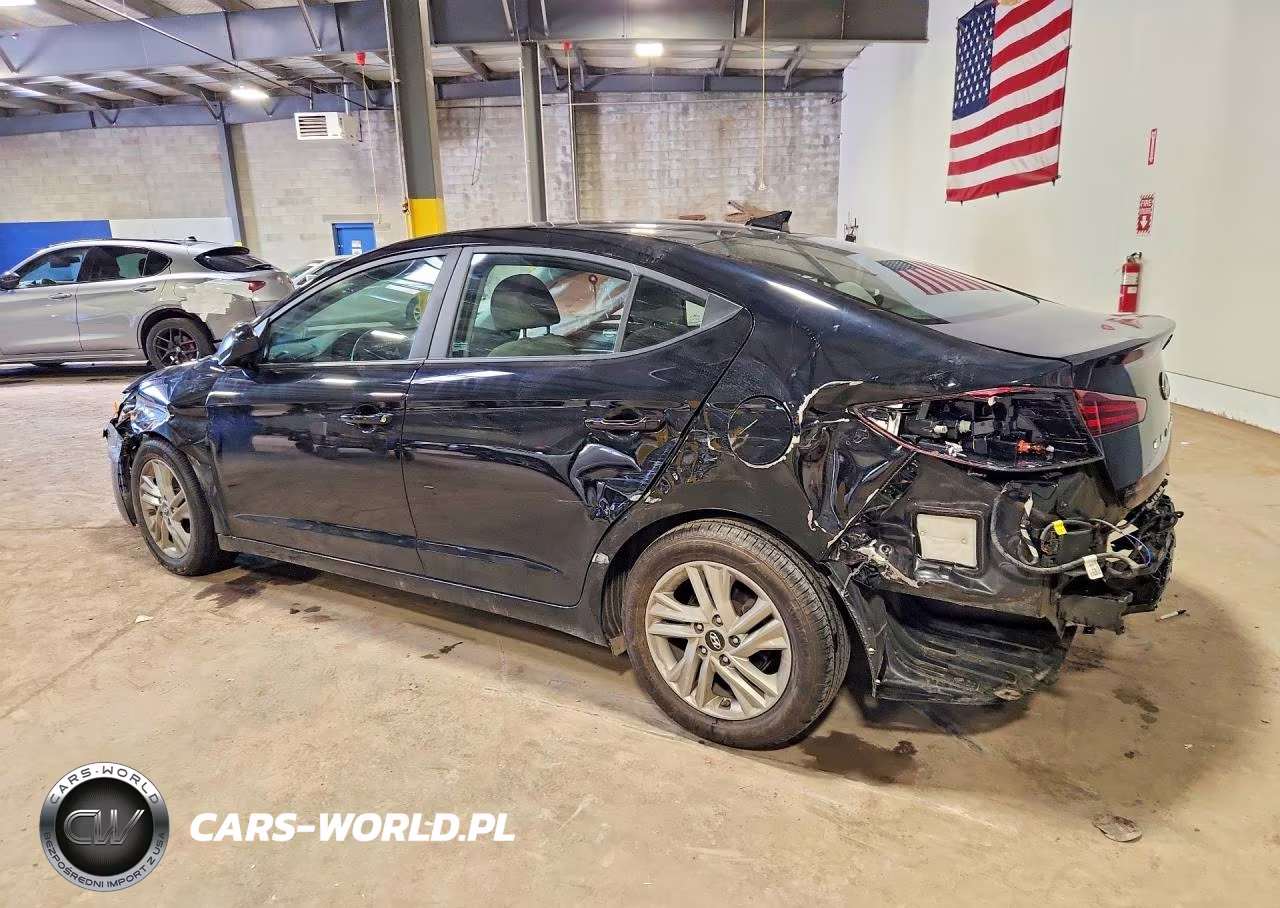 2019 Hyundai Elantra Value Edition VIN:KMHD84LF5KU848383 - 2