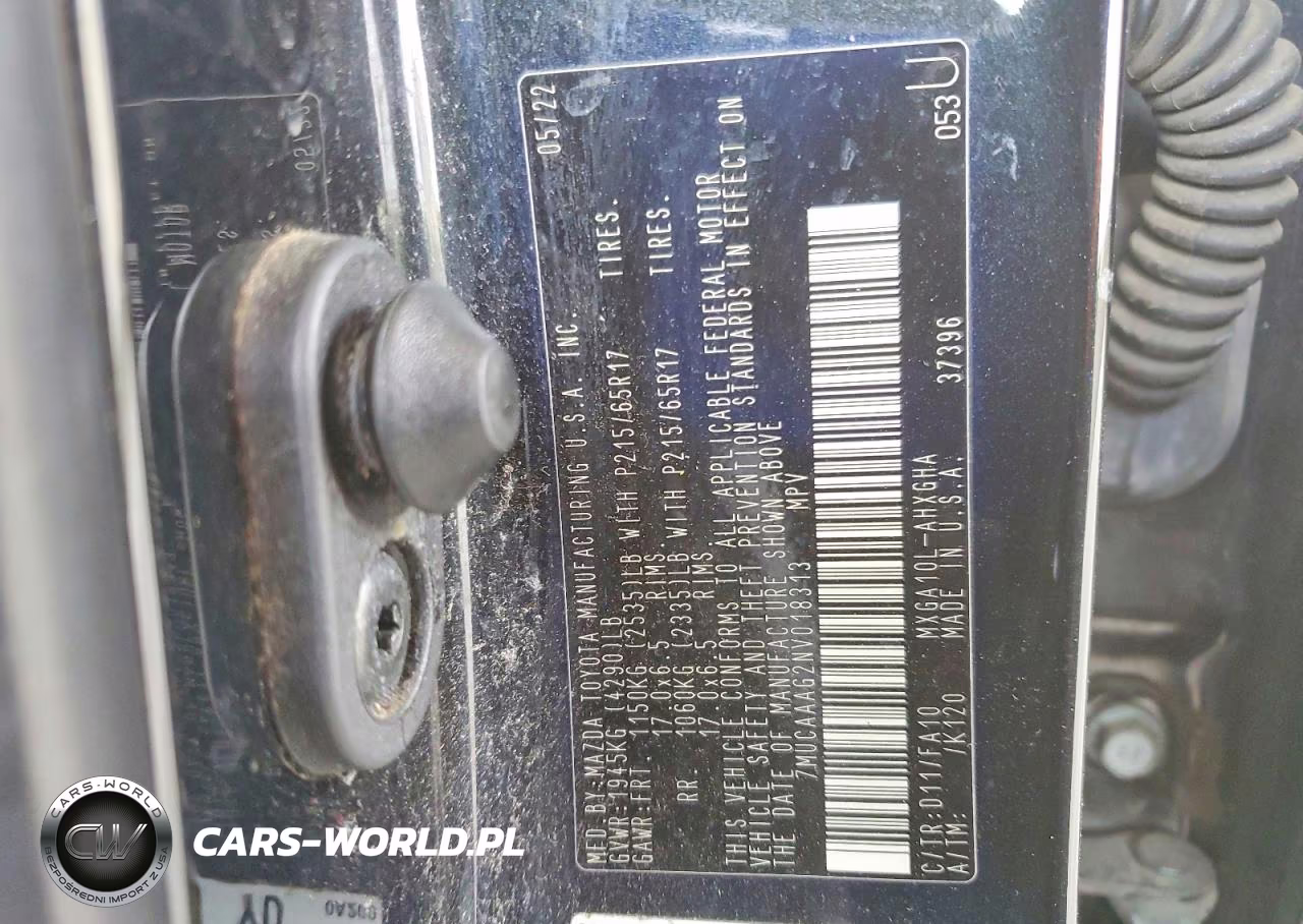 2022 Toyota Corolla Cross Le VIN:7MUCAAAG2NV018313 - 12