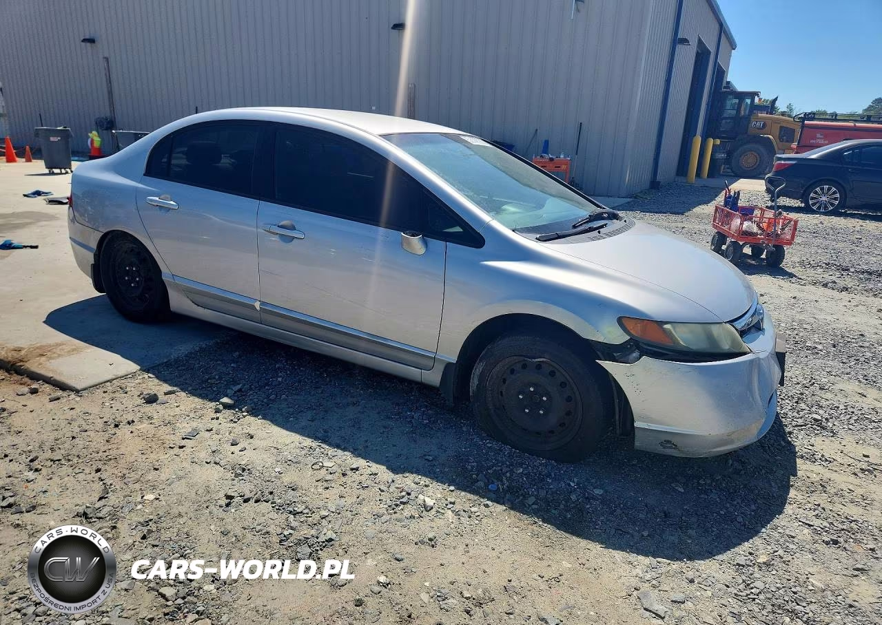 2007 Honda Civic Lx VIN:1HGFA16527L058797 - 4