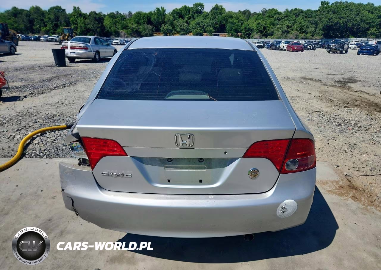 2007 Honda Civic Lx VIN:1HGFA16527L058797 - 6