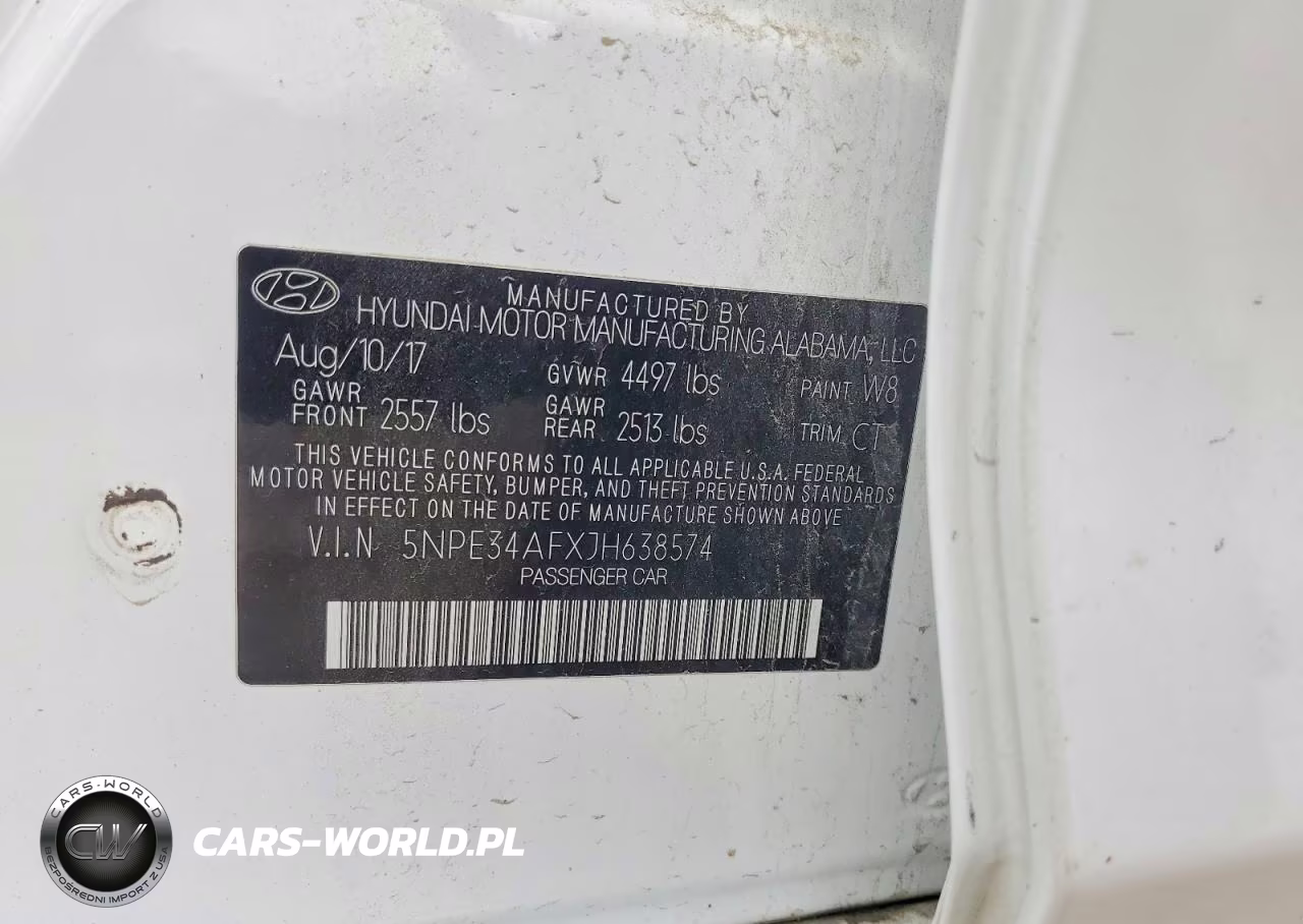 2018 Hyundai Sonata Sel VIN:5NPE34AFXJH638574 - 13