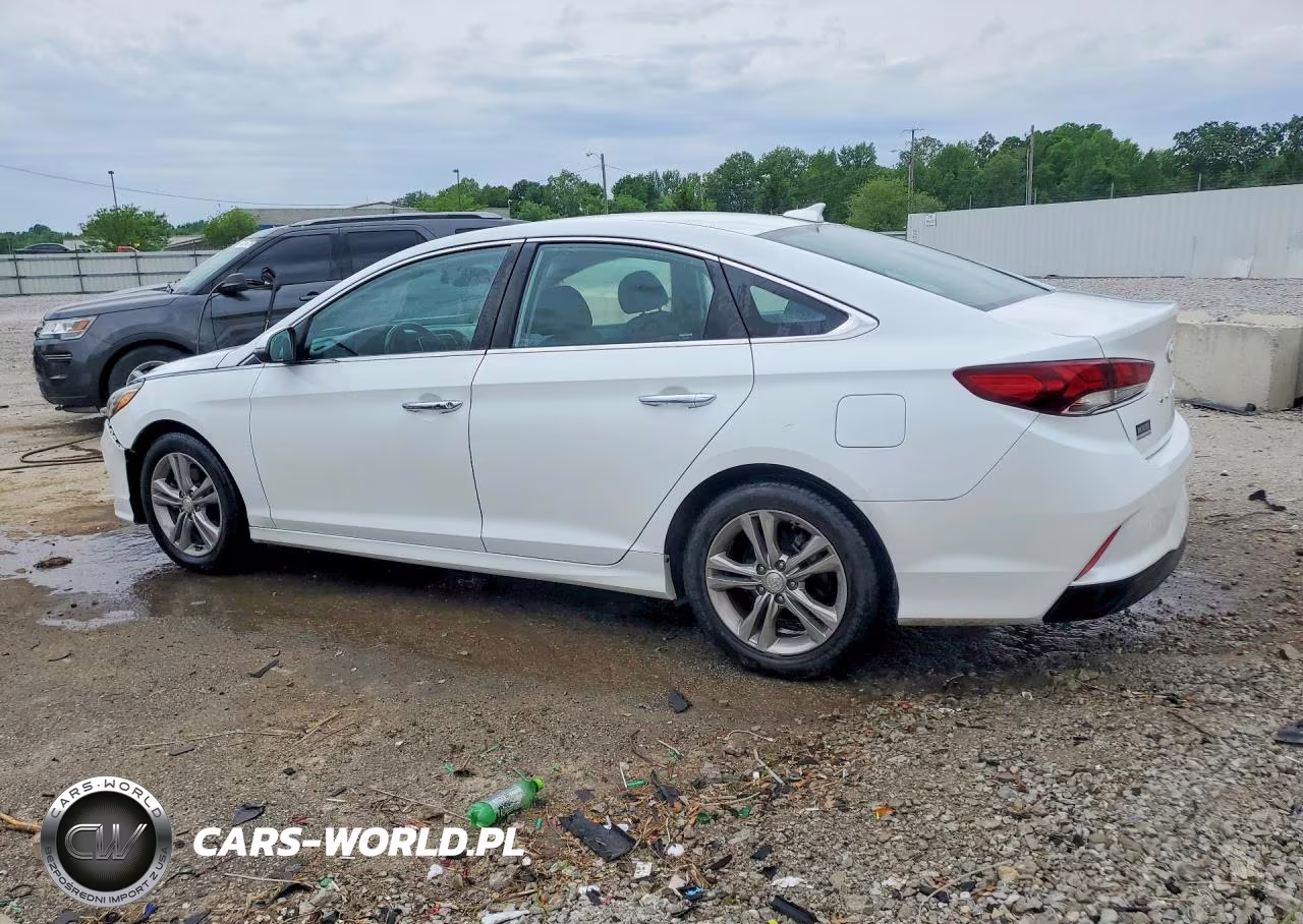 2018 Hyundai Sonata Sel VIN:5NPE34AFXJH638574 - 2