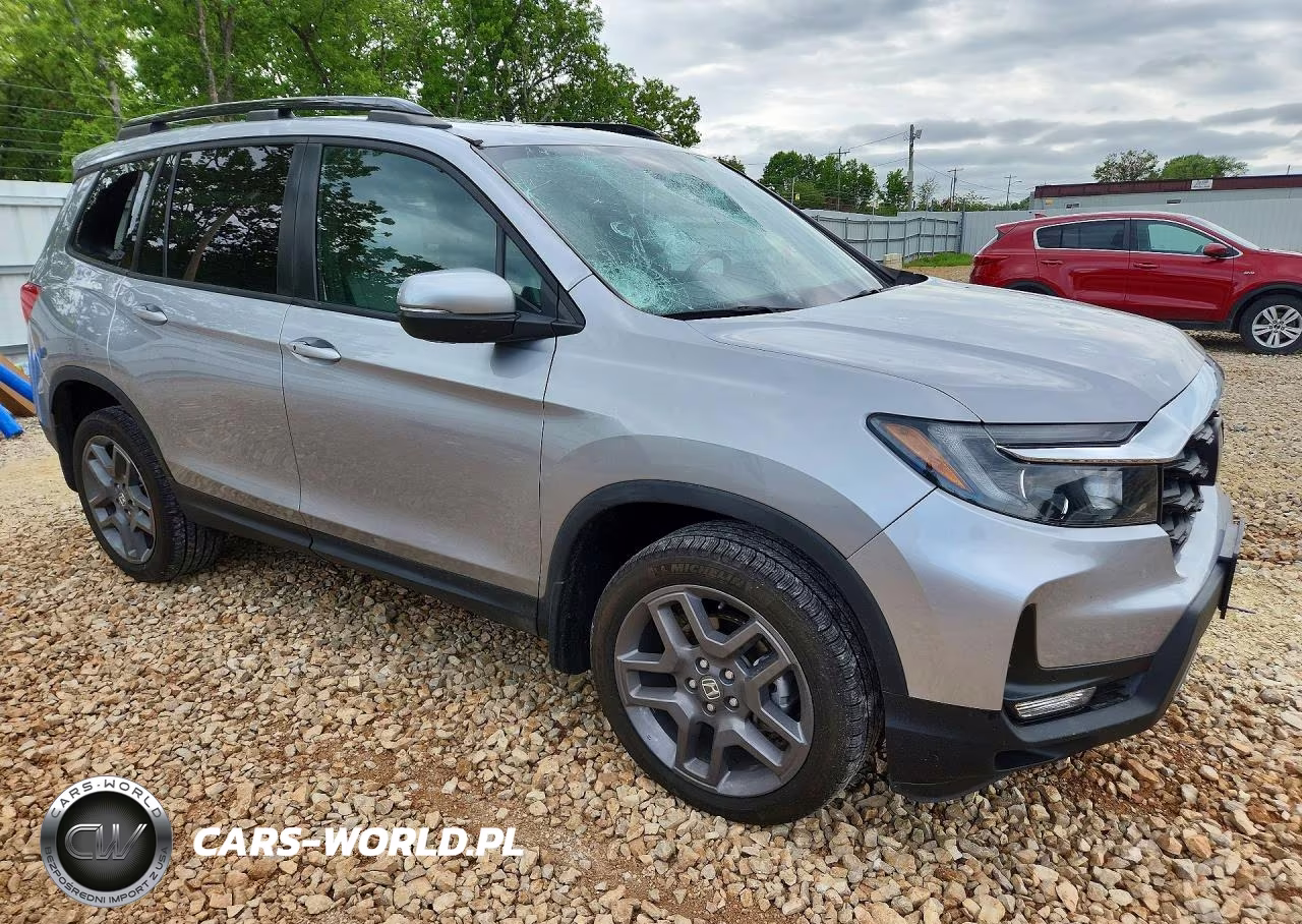 2022 Honda Passport Exl VIN:5FNYF8H54NB031566 - 4