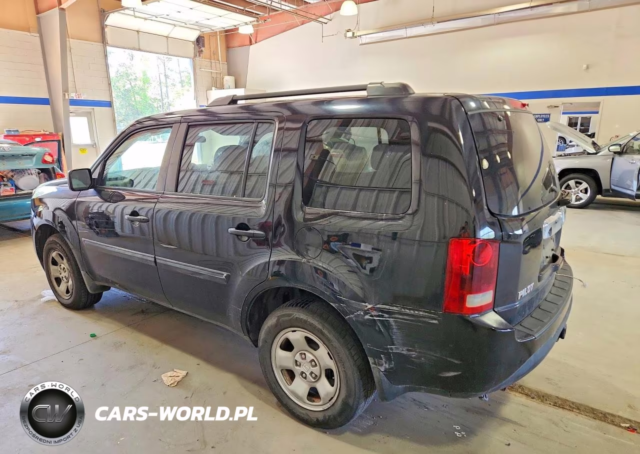 2013 Honda Pilot Lx VIN:5FNYF4H2XDB069414 - 2