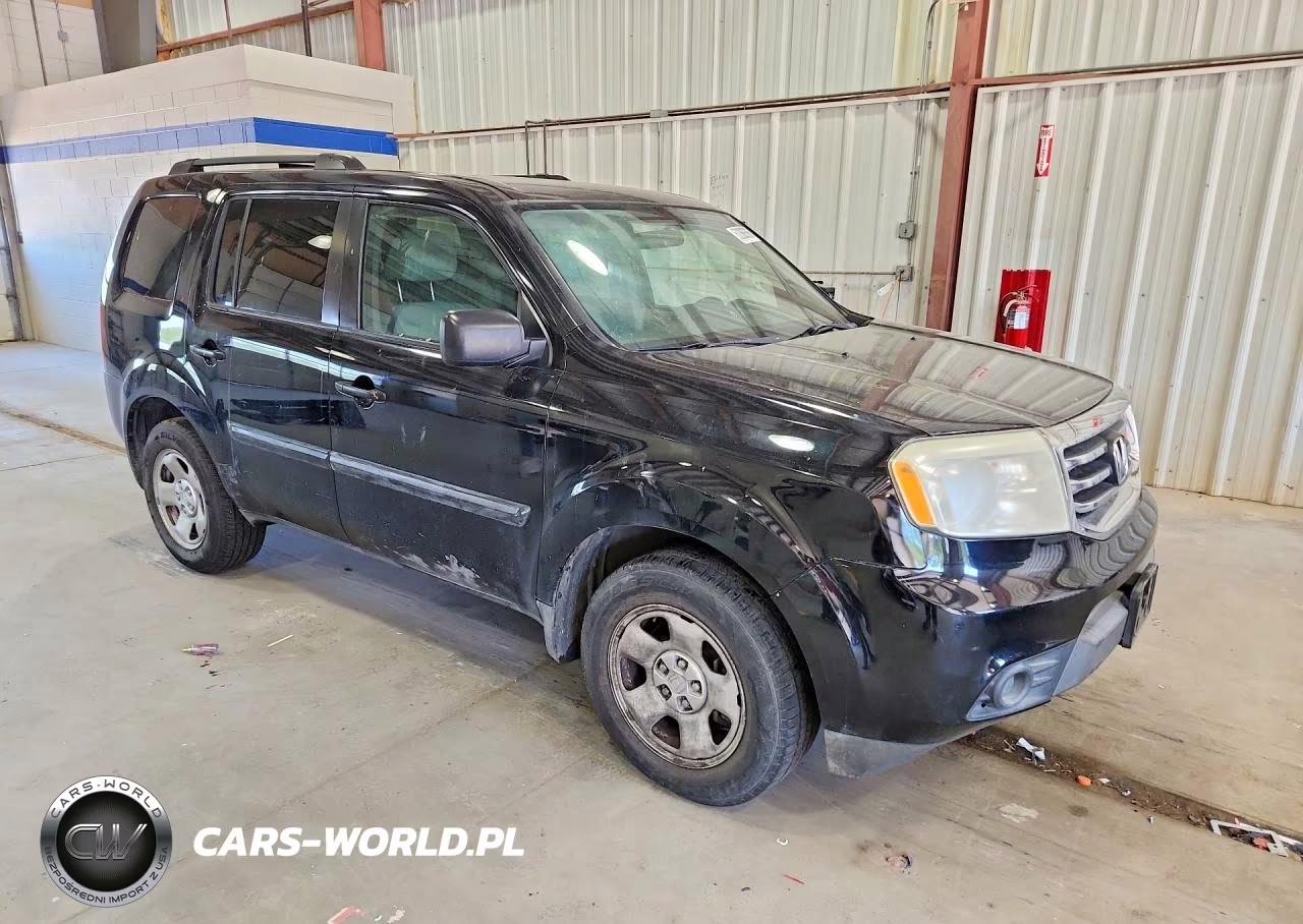 2013 Honda Pilot Lx VIN:5FNYF4H2XDB069414 - 4