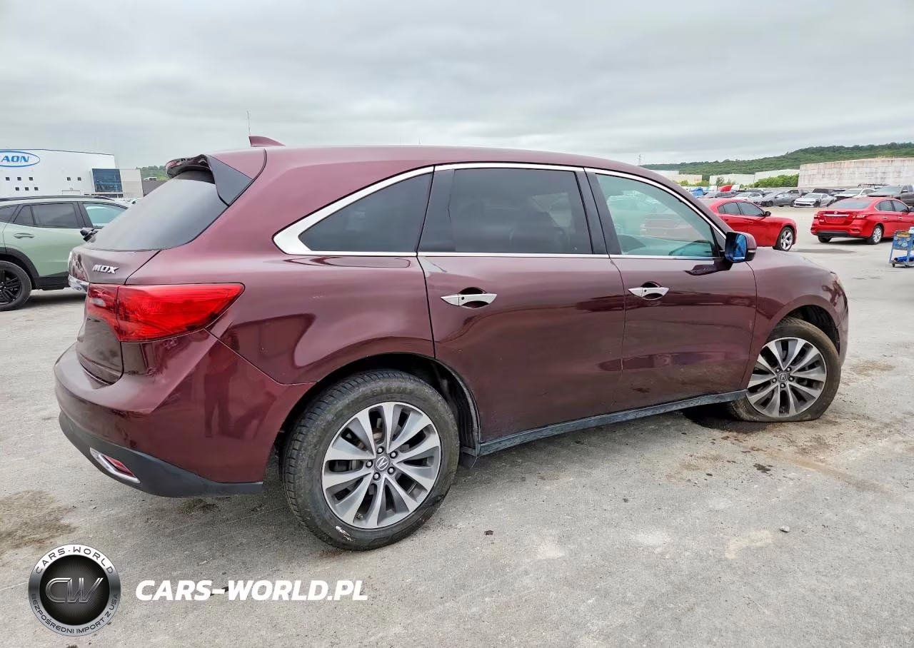 2016 Acura Mdx Technology VIN:5FRYD3H69GB009324 - 3