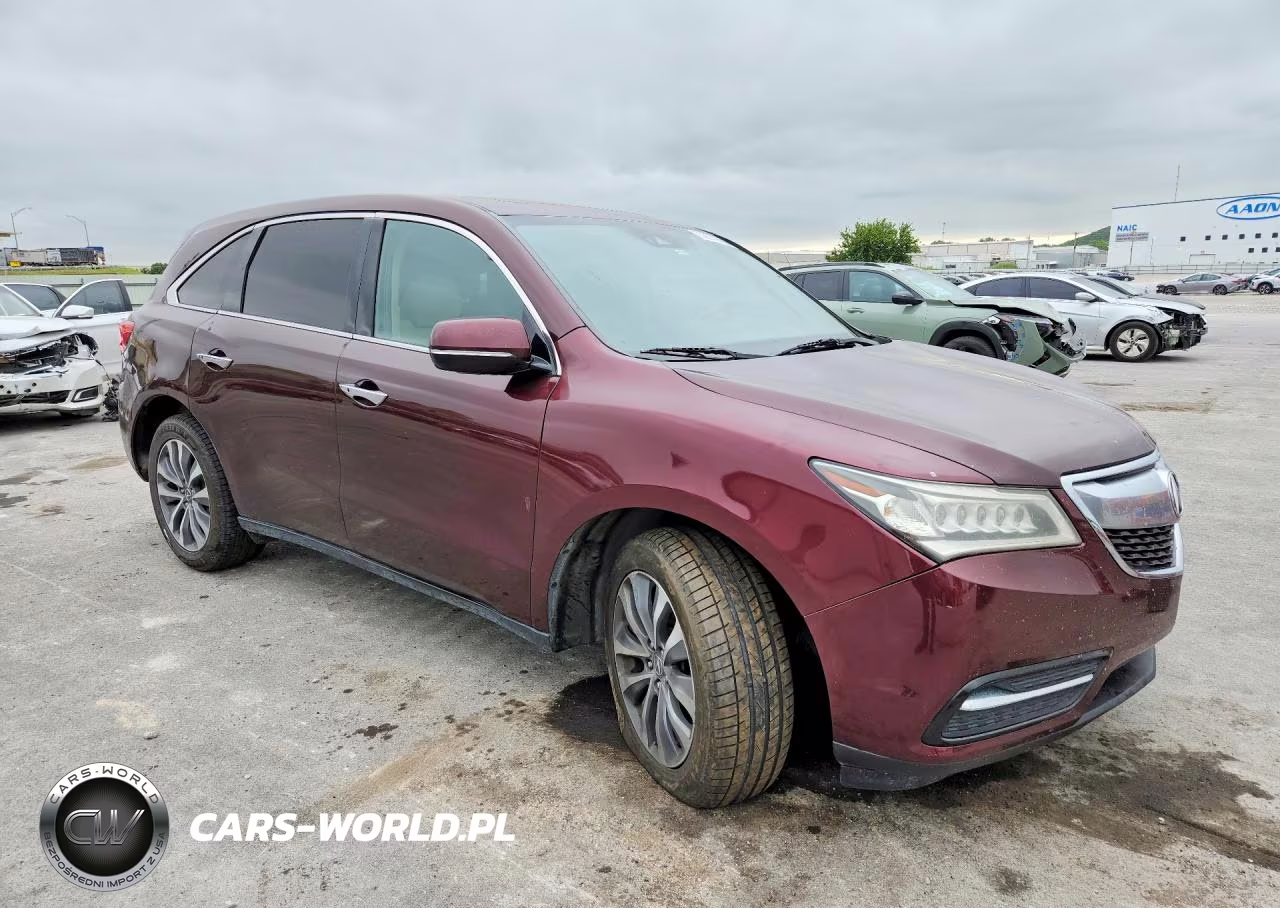 2016 Acura Mdx Technology VIN:5FRYD3H69GB009324 - 4