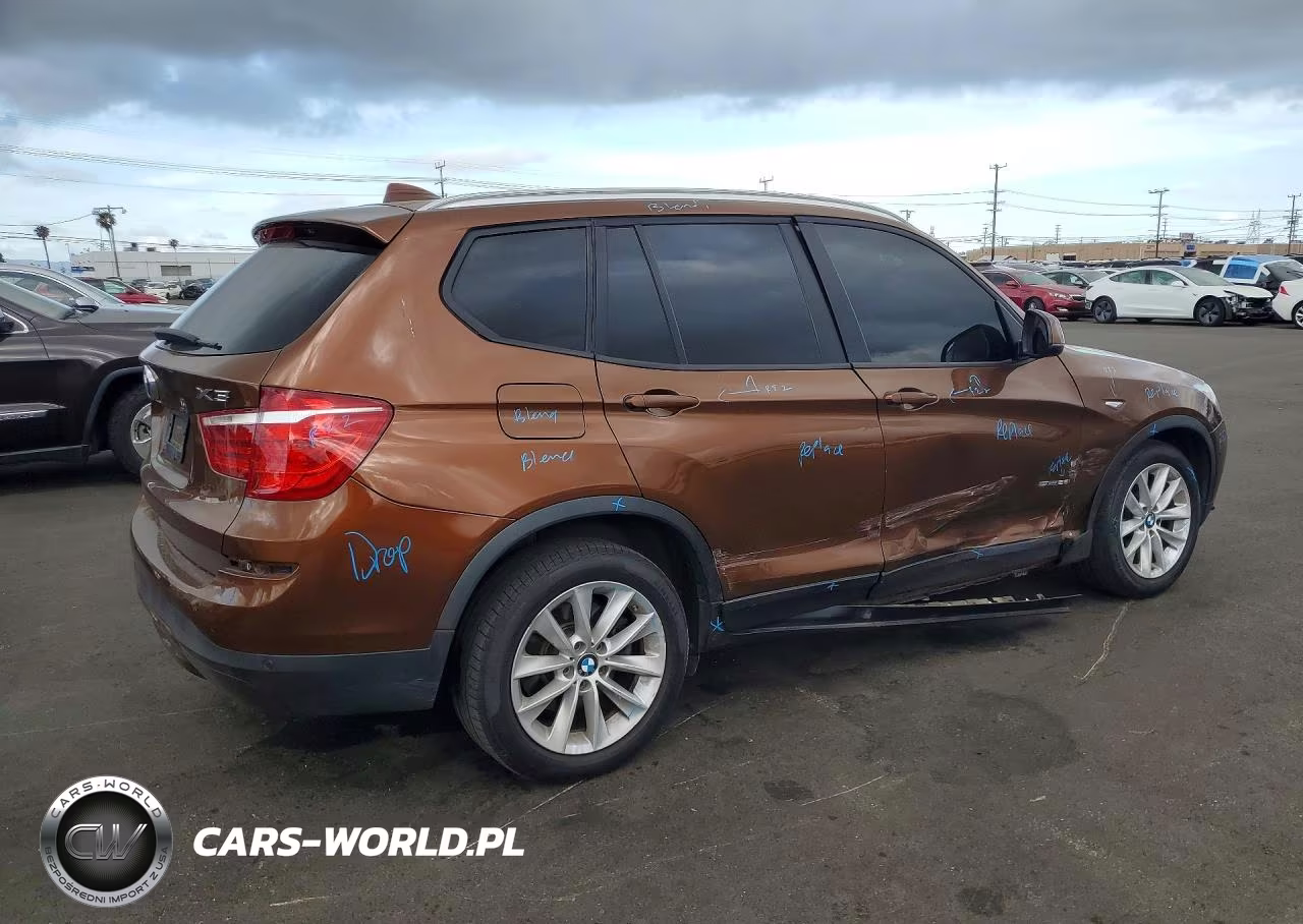 2017 BMW X3 Sdrive28I VIN:5UXWZ7C57H0V85105 - 3
