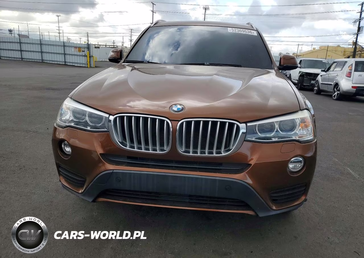 2017 BMW X3 Sdrive28I VIN:5UXWZ7C57H0V85105 - 5