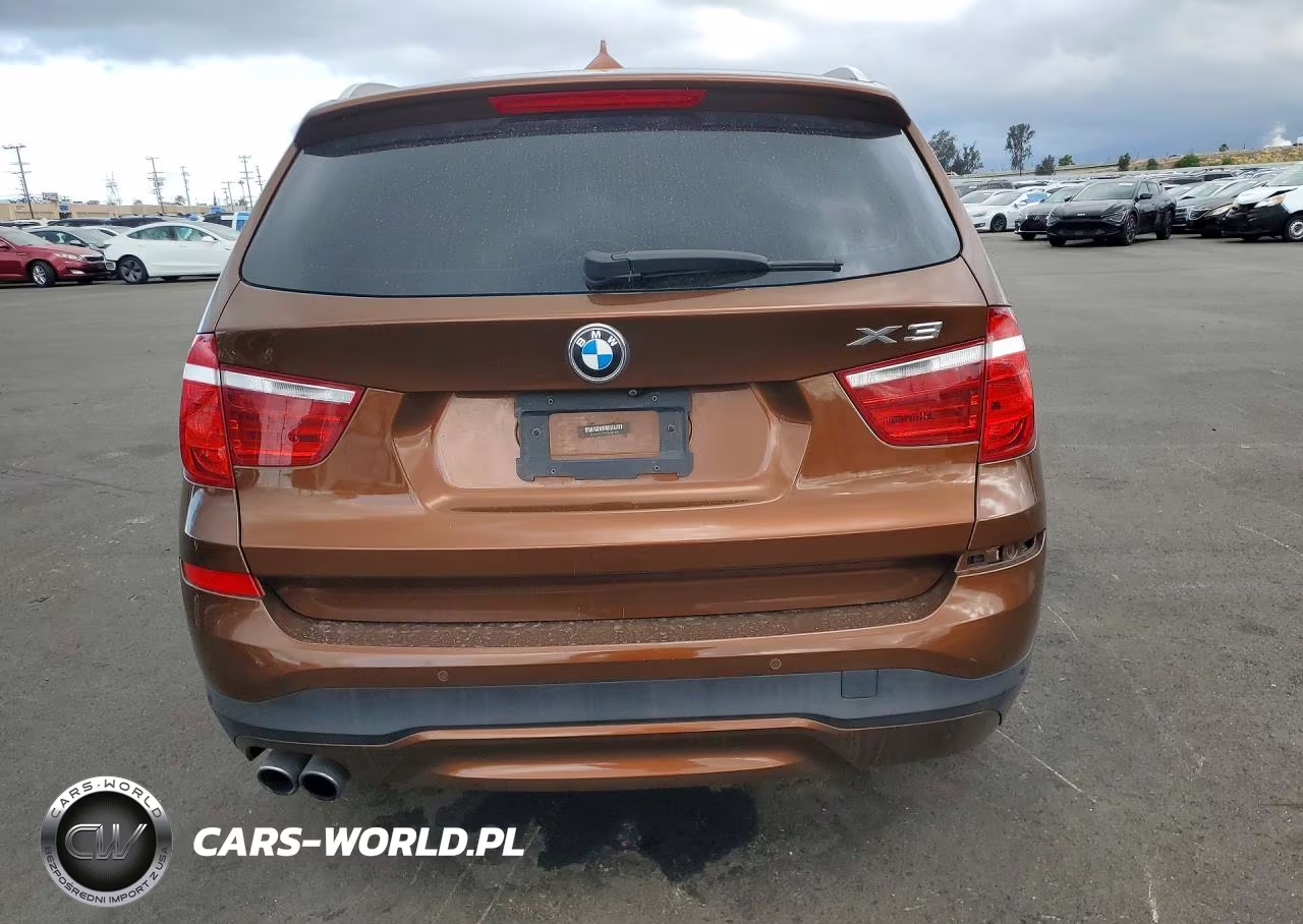 2017 BMW X3 Sdrive28I VIN:5UXWZ7C57H0V85105 - 6