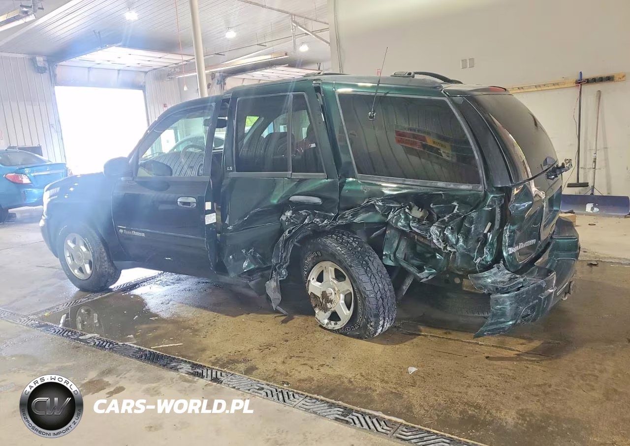 2002 Chevrolet Trailblazer VIN:1GNDT13S222274262 - 2