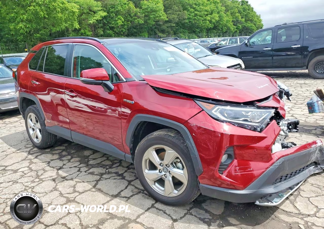 2020 Toyota Rav4 Limited VIN:4T3DWRFV1LU007501 - 4
