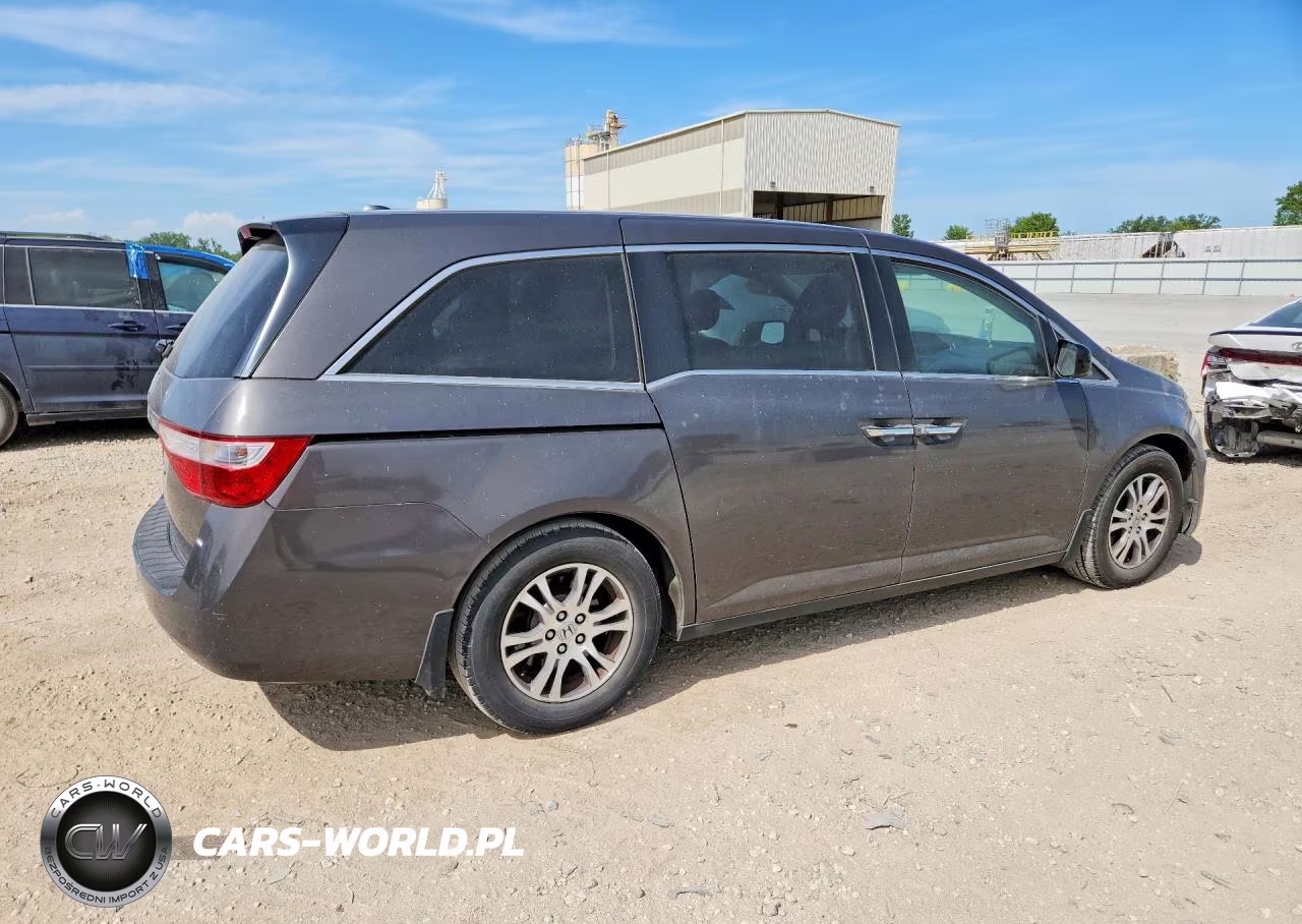 2011 Honda Odyssey Exl VIN:5FNRL5H61BB022906 - 3