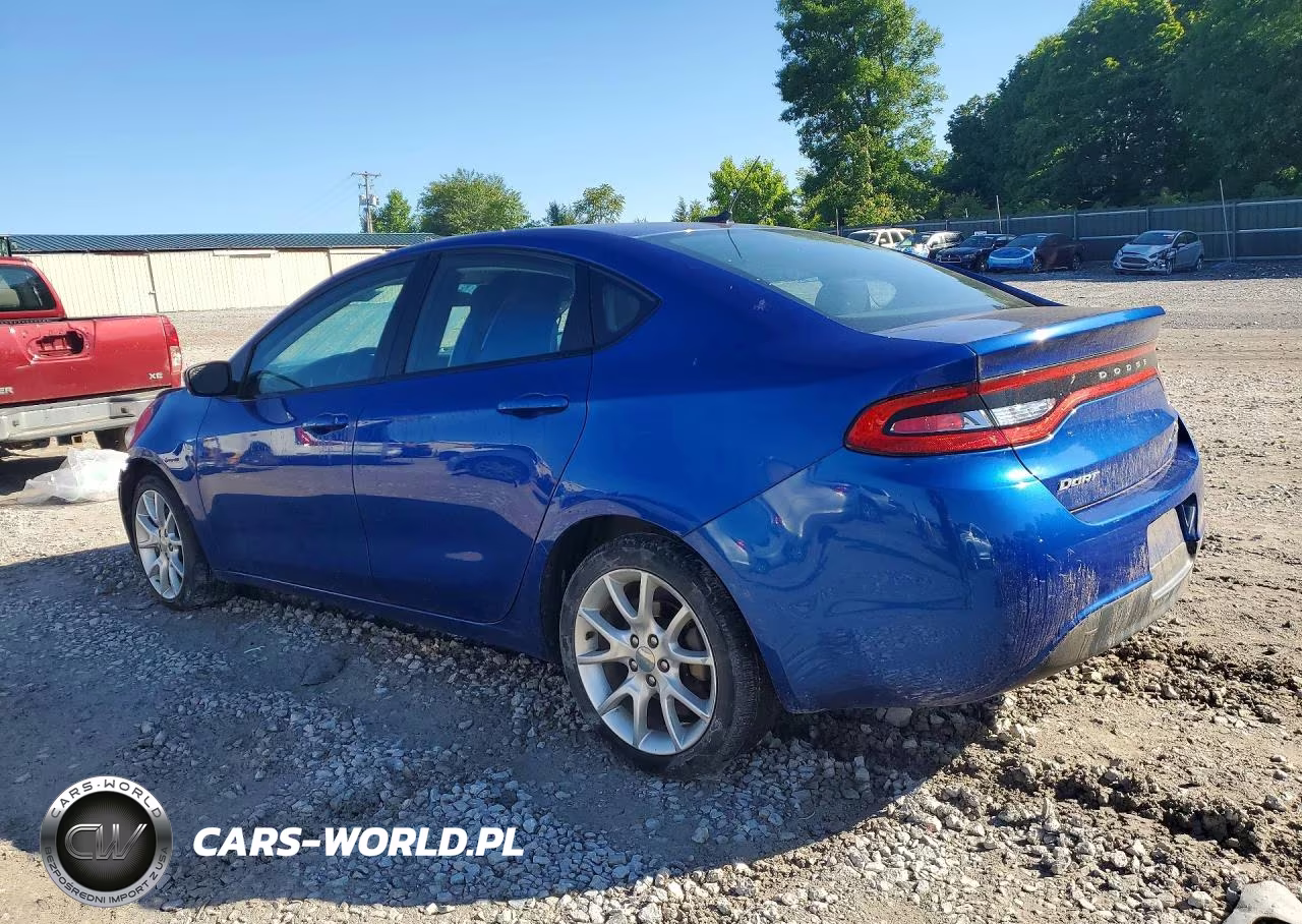 2013 Dodge Dart Sxt VIN:1C3CDFBA4DD198725 - 2