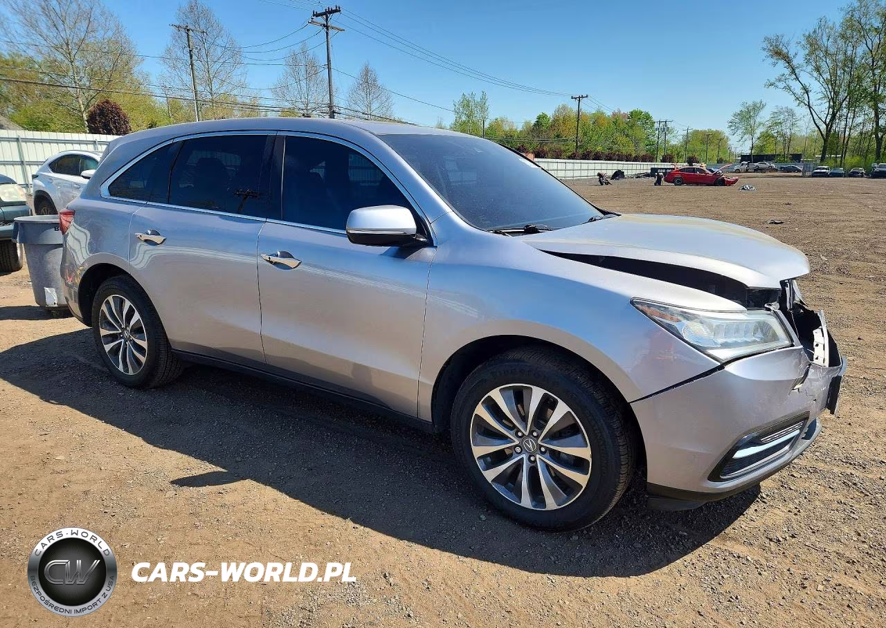 2016 Acura Mdx Technology VIN:5FRYD4H49GB039136 - 4