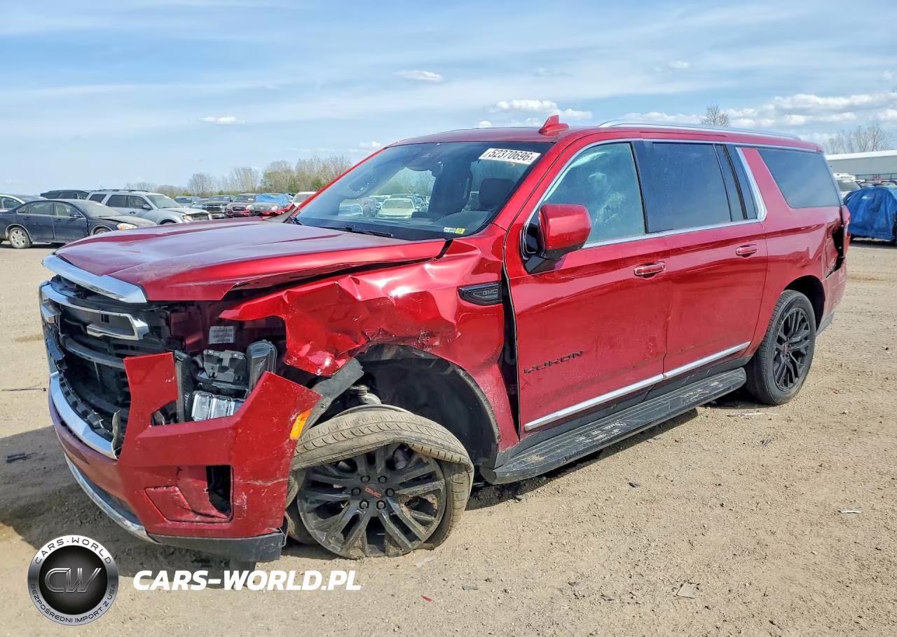 2023 GMC Yukon Xl K1500 Slt VIN:1GKS2GKDXPR176284 - 1