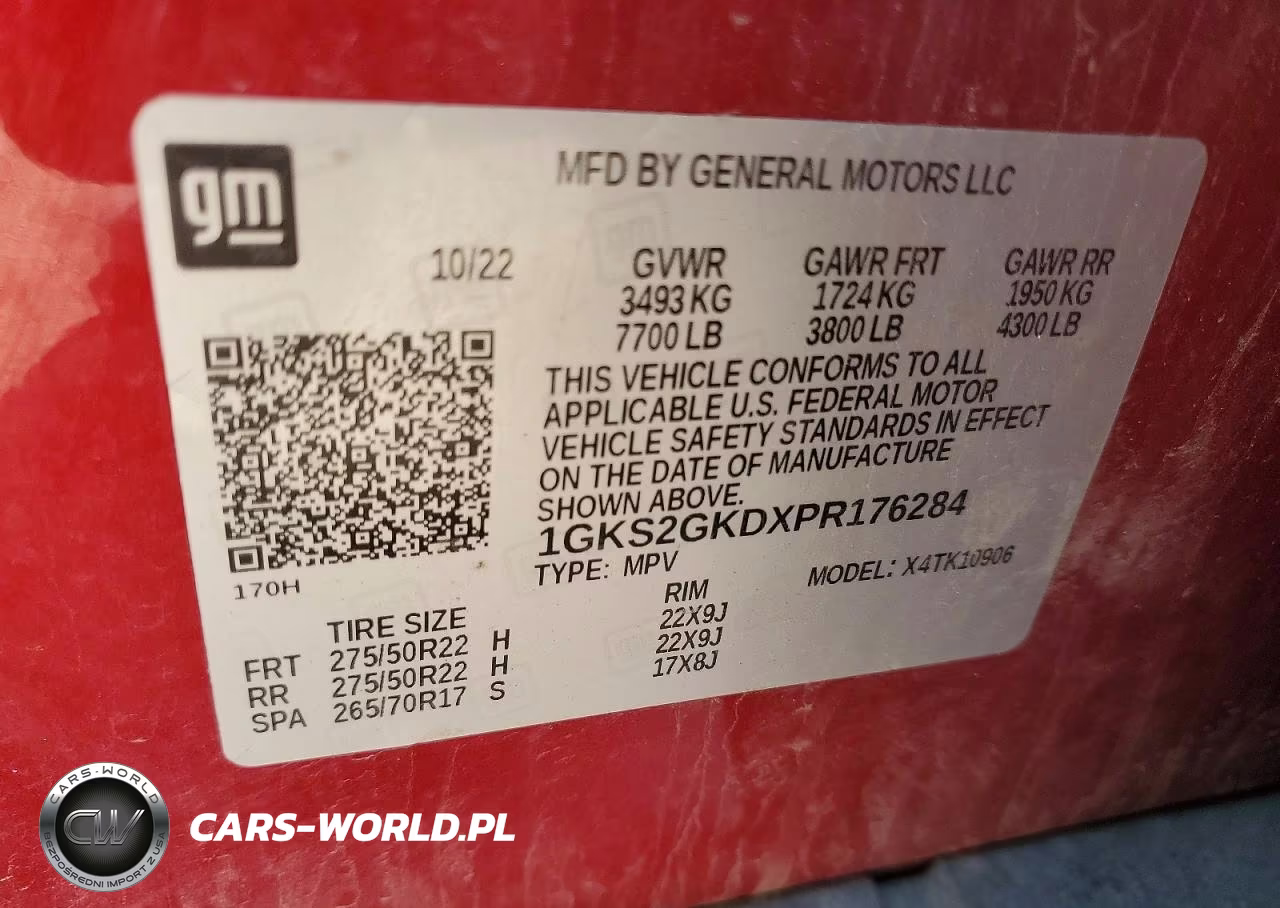 2023 GMC Yukon Xl K1500 Slt VIN:1GKS2GKDXPR176284 - 13