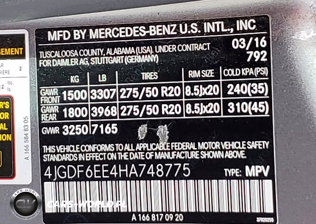 2017 Mercedes-Benz Gls 450 4Matic VIN:4JGDF6EE4HA748775 - 14