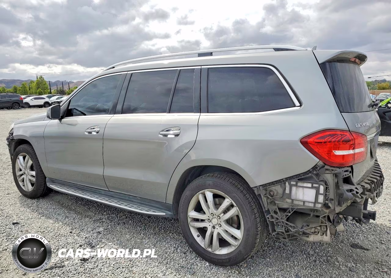 2017 Mercedes-Benz Gls 450 4Matic VIN:4JGDF6EE4HA748775 - 2