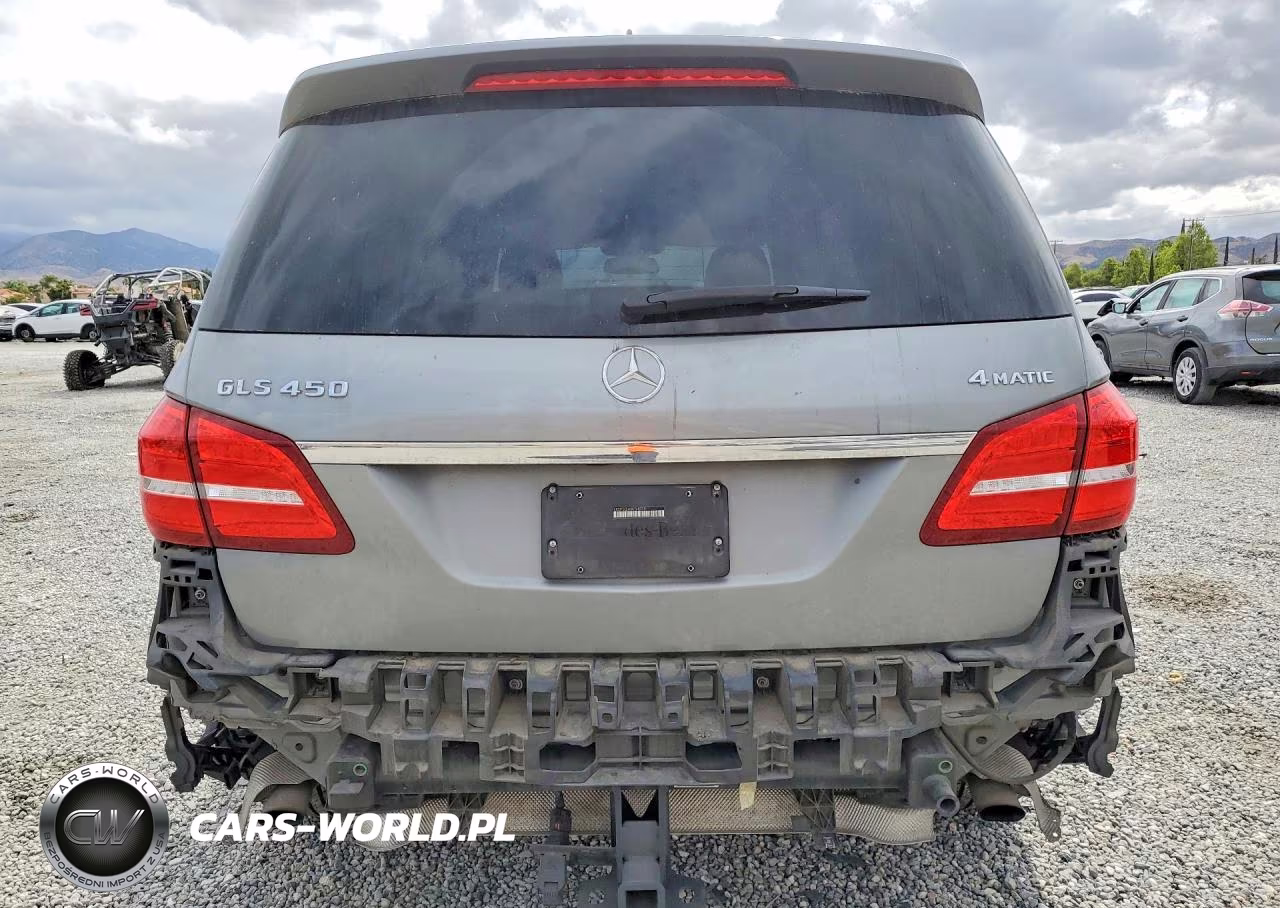 2017 Mercedes-Benz Gls 450 4Matic VIN:4JGDF6EE4HA748775 - 6
