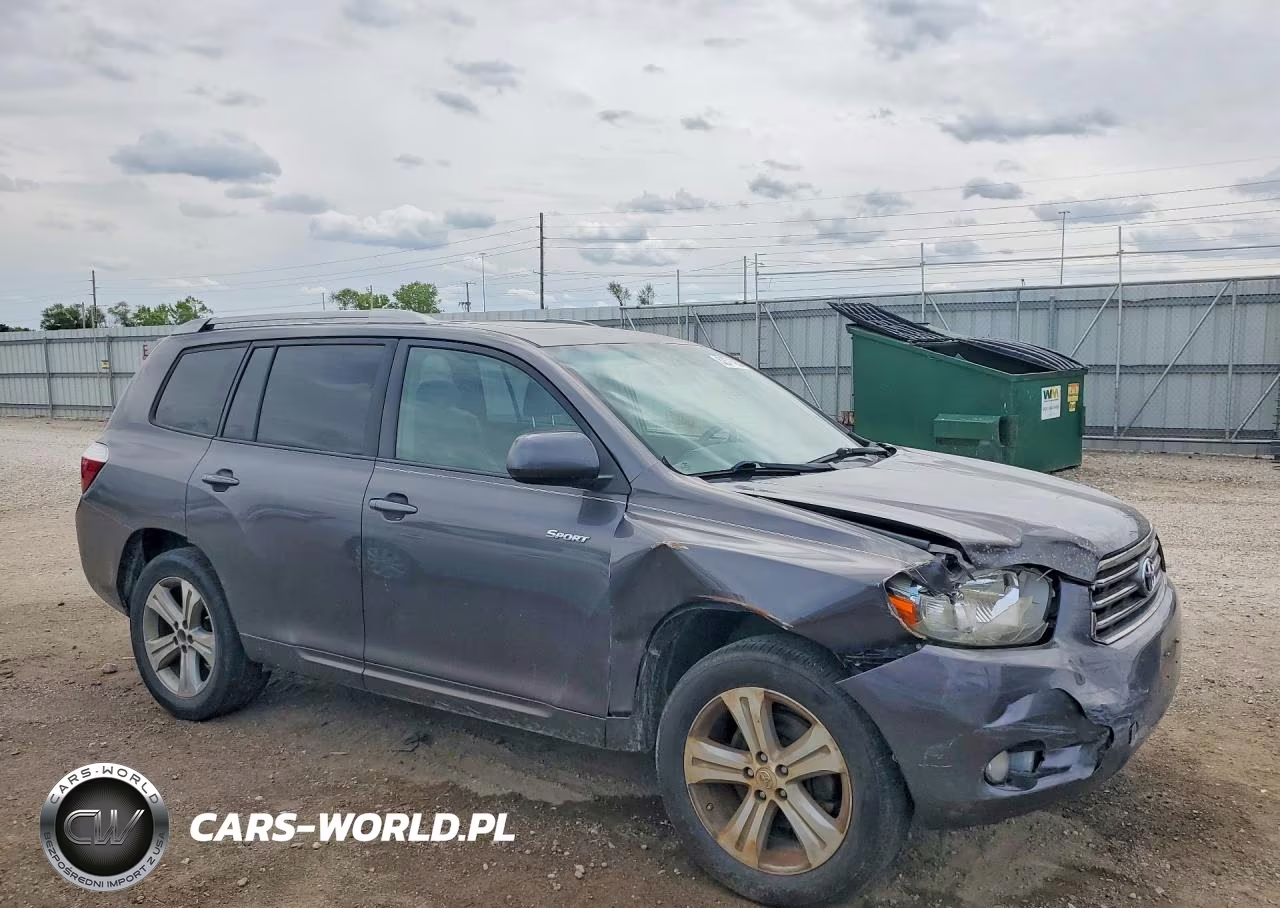 2008 Toyota Highlander Sport VIN:JTEES43A482029119 - 4