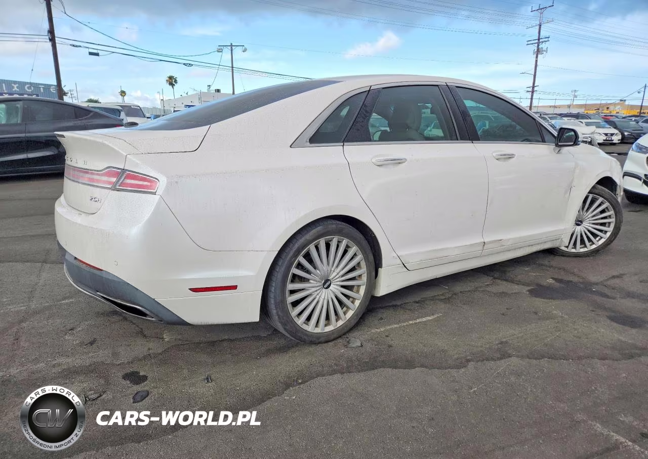 2017 Lincoln Mkz Hybrid Reserve VIN:3LN6L5MU5HR631426 - 3